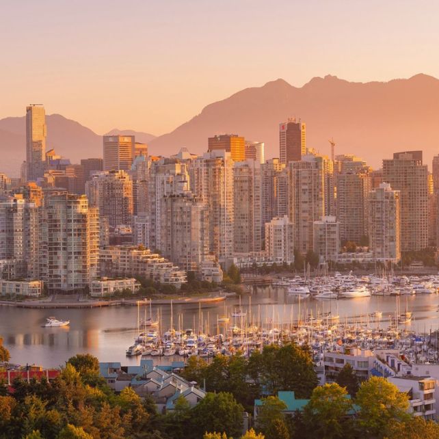 The Most Instagrammable Cities, Vancouver city view