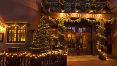 Anasazi Christmas Detail Merriam013 at Rosewood Inn of the Anasazi