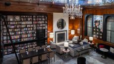 Library Balcony at Heathman Hotel
