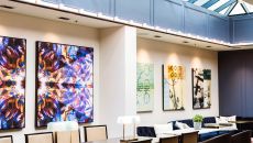 Meeting space at Heathman Hotel