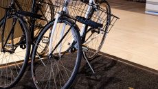 Bicycles at Heathman Hotel