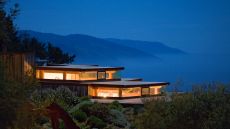 exterior ocean view night