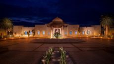 Resort Entrance at night at Las Ventanas al Paraiso