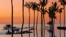 sunset at One Only Palmilla