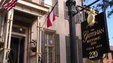 exterior entrance sign