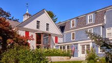 Exterior Main Building Entrance  at White Barn Inn