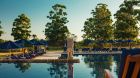 Outdoor swimming pool