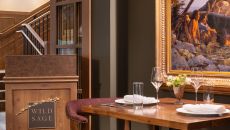 Wild Sage Dining Room Table2 at Rusty Parrot Lodge and Spa