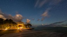 casa estrella dock at night