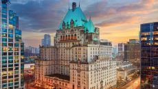 See more information about Fairmont Hotel Vancouver exterior at Fairmont Hotel Vancouver