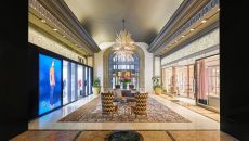 Fairmont Hotel Vancouver Lobby at Fairmont Hotel Vancouver