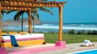 poolside daybed ocean view