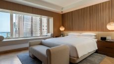Bedroom at Park Hyatt Chicago
