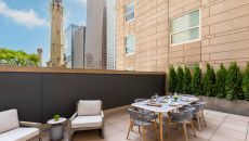 P0812 Mindfulness Suite Balcony Seating Area at Park Hyatt Chicago