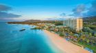The Kahala Hotel & Resort aerial Diamond Head