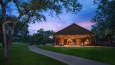 Luckenbach Exterior Night