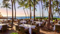 terrace dining Fairmont Orchid Hawaii