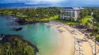 aerial beach ocean view daytime