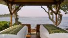 spa treatment beds ocean view