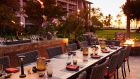 outdoore dining Fairmont Orchid Hawaii
