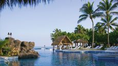 swimming pool and ocean view