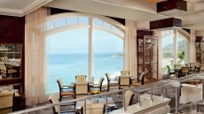 indoor dining ocean view