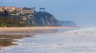See more information about The Ritz-Carlton, Laguna Niguel exterior view from ocean daytime