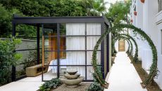 SANPA Miraval Life In Balance Spa Aviara Spa Walkway at Park Hyatt Aviara