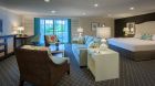 bedroom with sitting area
