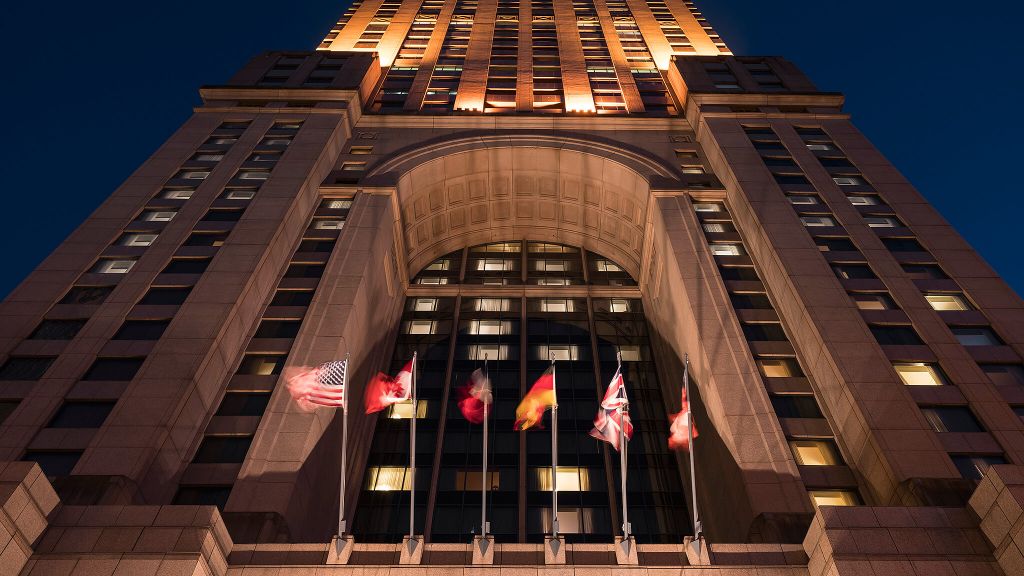 Entrance of Four Seasons Hotel Atlanta