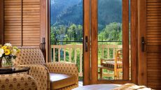  View from  Room  Four  Seasons  Jackson  Hole.