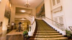 staircase at The Sanctuary at Kiawah Island Golf Resort