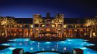 exterior pool night