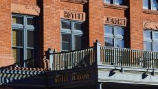 Entrance 2020 2 at Hotel Jerome an Auberge Resort