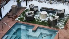 Exteriors Pool 2020 2N2A5512 at Hotel Jerome an Auberge Resort