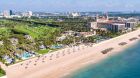 Aerial shot of The Breakers Palm Beach