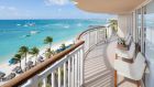 Oceanfront Orquidea Suite Balcony at Hyatt Regency Aruba