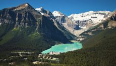 exterior summer Fairmont Chateau Lake Louise