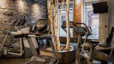 gym at Auberge Saint Antoine