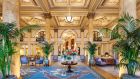 The iconic lobby of the Willard Inter Continental