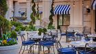 Cafe du Parc offers ample outdoor seating on its terrace