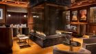 Reign Bar Fireplace at Fairmont Royal York