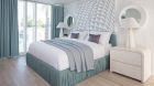 Avalon Bed from bathroom
