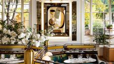 Fairmont Olympic The George dining room detail Fairmont Olympic Hotel