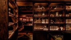 Fairmont Olympic Founders Club bookcase Fairmont Olympic Hotel