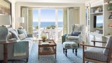Ocean View Suite Living Room at Shutters on the Beach