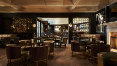 Hotel Bel Air Bar and lounge Interior View face entrance Hotel Bel Air