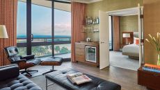 suite at Fairmont Miramar Hotel Bungalows