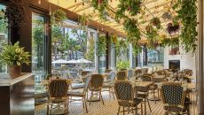Atrium at Fairmont Miramar Hotel Bungalows