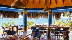 Sea view dining at The Caves